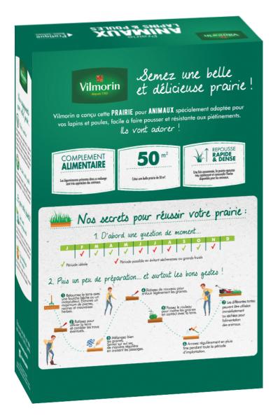 Pour nos animaux - Prairie Universelle - 1 kg + Prairie Animaux - Lapins & Poules - 500 g - MEDIA_EN_SITUATION_2